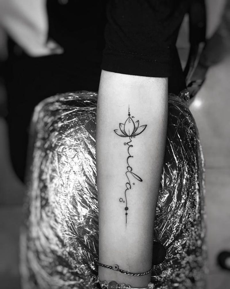 小清新纹身图片_手臂纹身图案