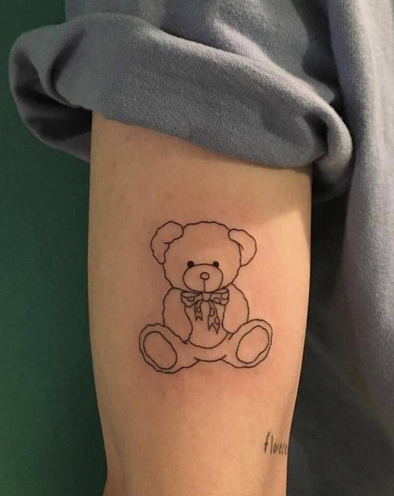 线图纹身图片_新传统纹身图案