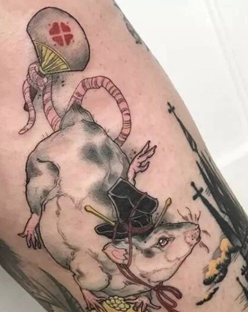 好纹身图片_新传统纹身图案