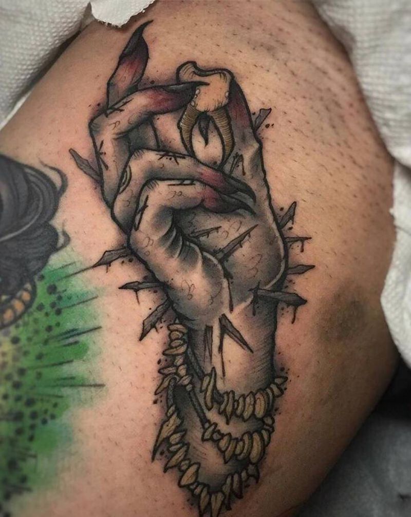 分享纹身图片_New School纹身图案