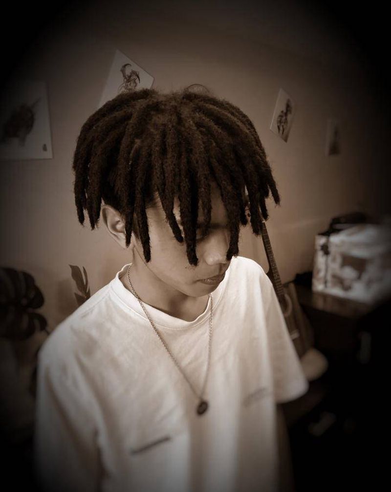 脏辫纹身图片_Old School纹身图案