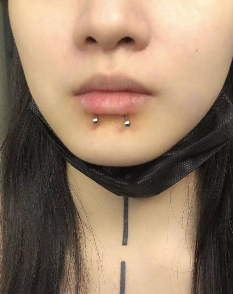 穿孔纹身图片_欧美写实纹身图案