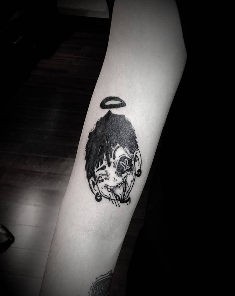 个性小图纹身图片_手臂Old SchoolNew School纹身图案