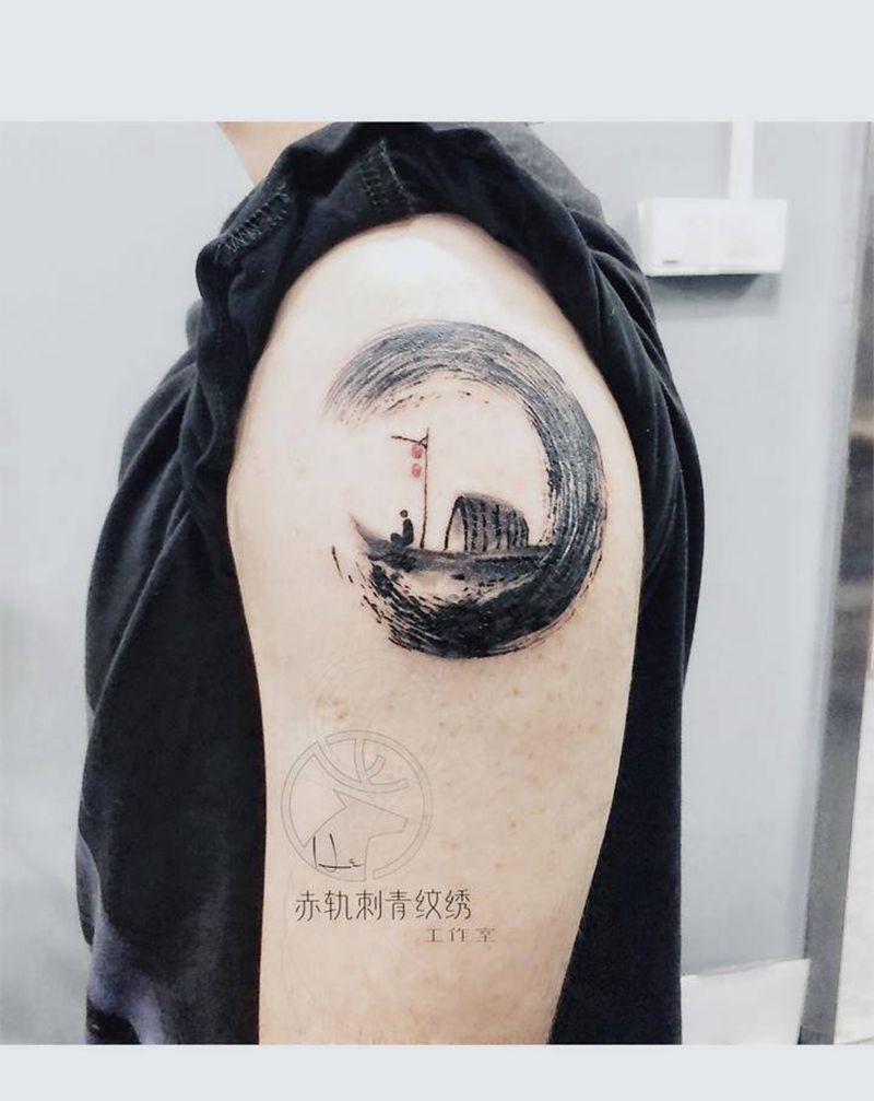 客人自带图纹身图片_手臂纹身图案