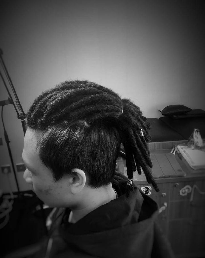 近期脏辫纹身图片_Old School纹身图案