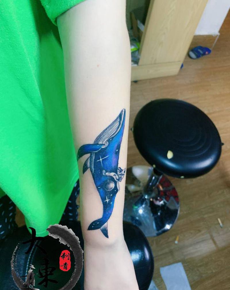 遮盖纹身图片_手臂新传统纹身图案