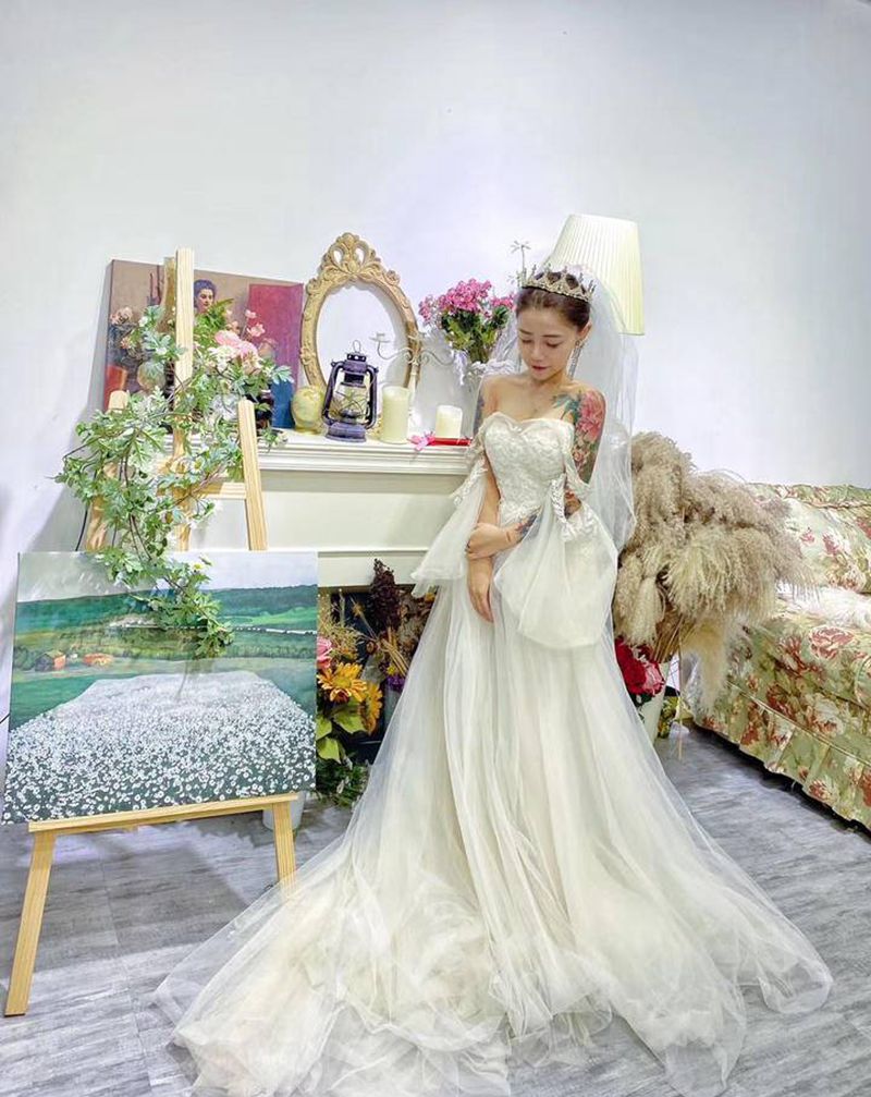 花臂作品买家秀纹身图片_手臂新传统纹身图案