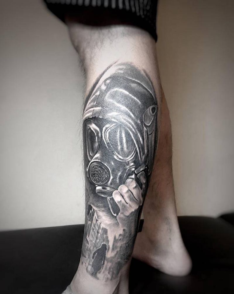 遮盖纹身图片_脚部欧美写实纹身图案