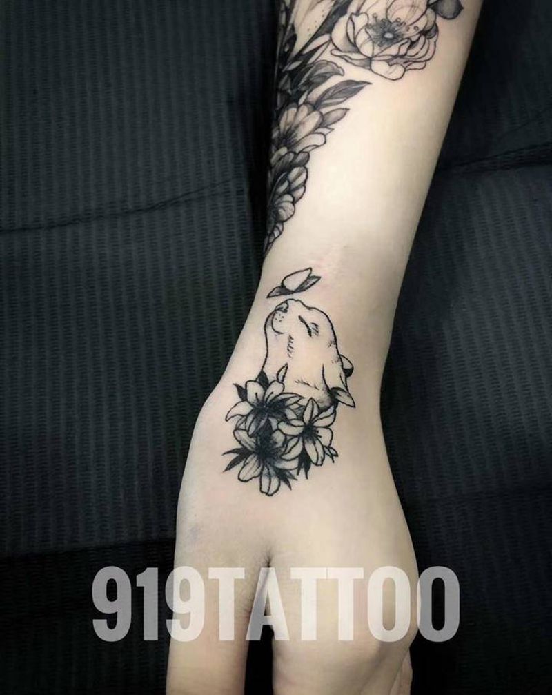 遮盖纹身纹身图片_手部纹身图案