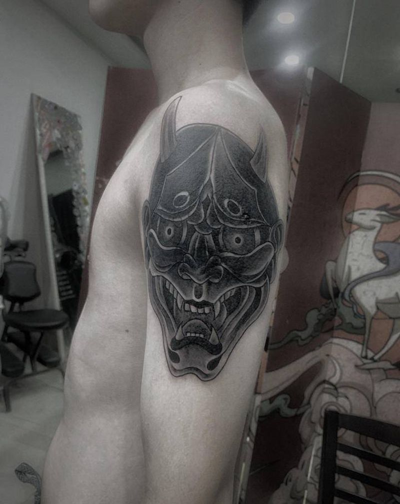 暴力遮盖纹身图片_手臂纹身图案