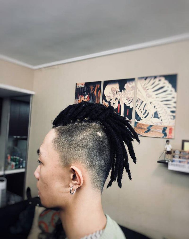 脏辫纹身图片_Old School纹身图案