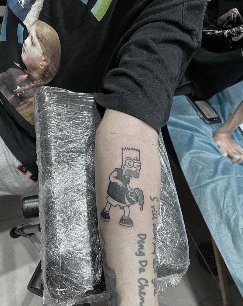 拼纹身图片_手臂纹身图案