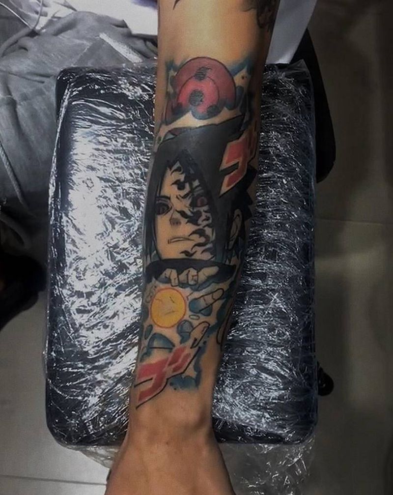 火影纹身图片_手臂纹身图案