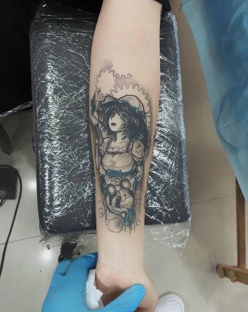 动漫纹身图片_手臂纹身图案