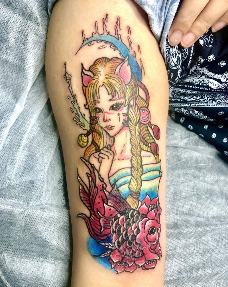 遮盖纹身图片_手臂New School纹身图案