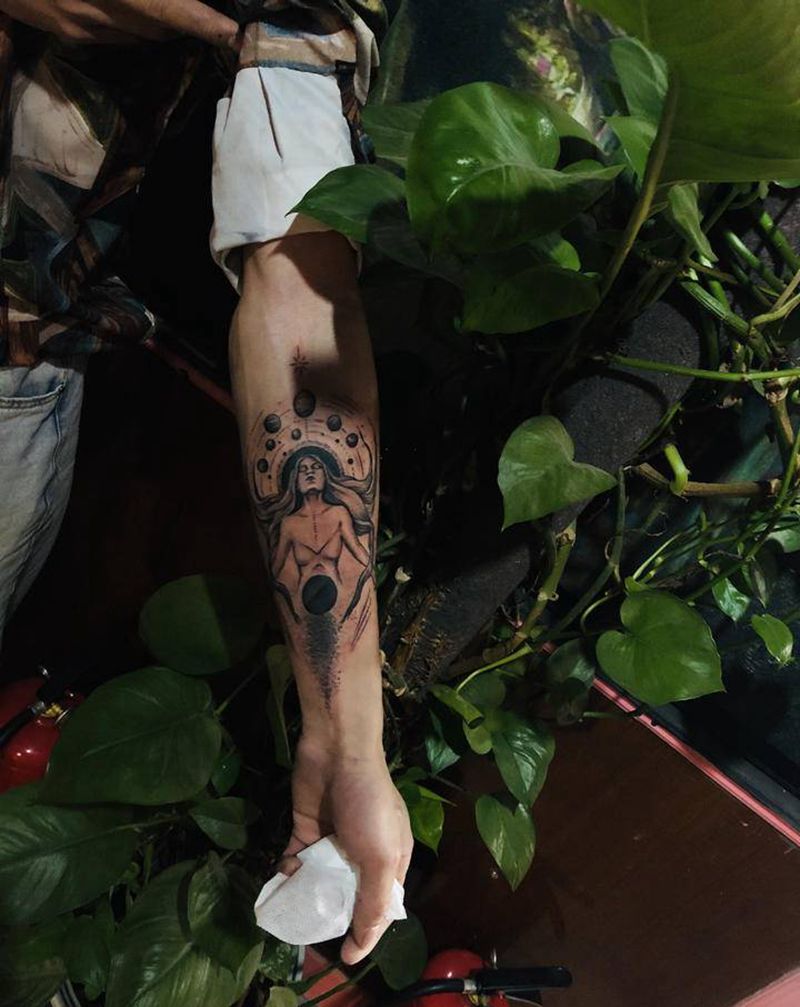 欧美纹身图片_欧美写实纹身图案