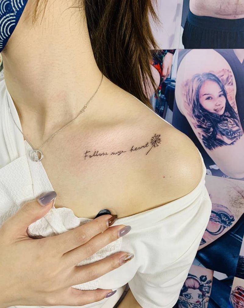 小作纹身图片_胸部手部纹身图案