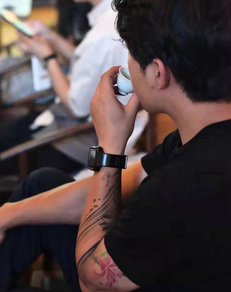 彼岸花 买家秀纹身图片_手臂纹身图案