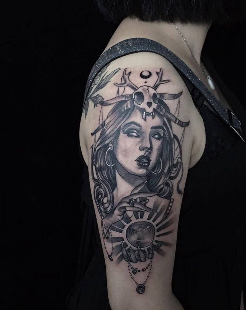 女人纹身图片_手臂纹身图案