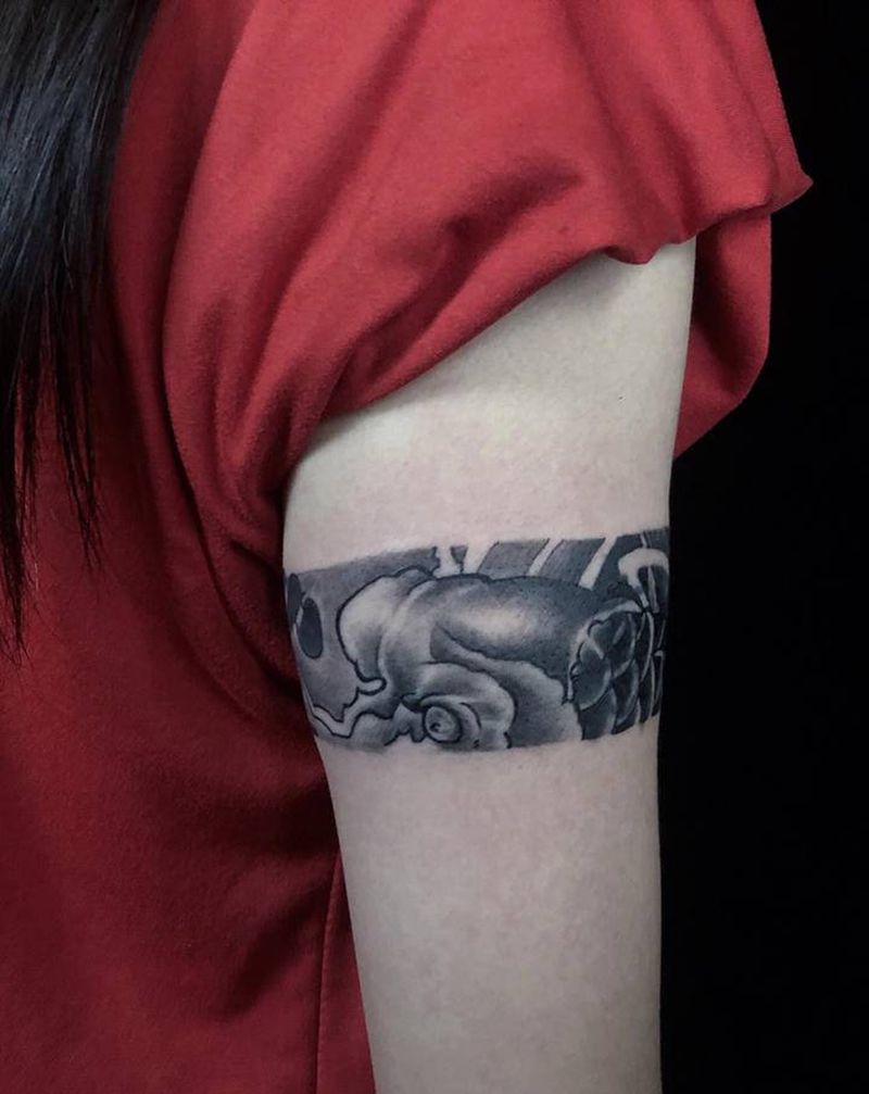 遮盖纹身图片_手臂纹身图案