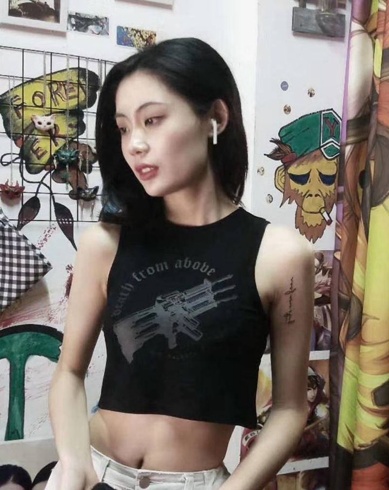 小清新纹身图片_手臂纹身图案