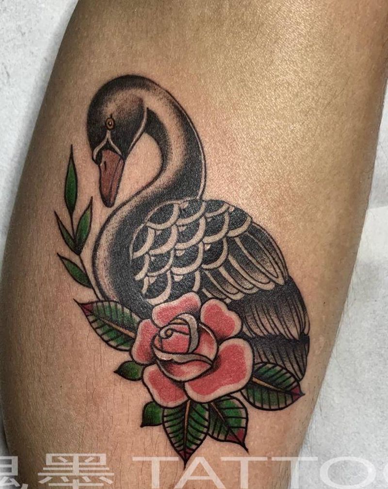 oldschool纹身图片_脚部腿部Old School纹身图案