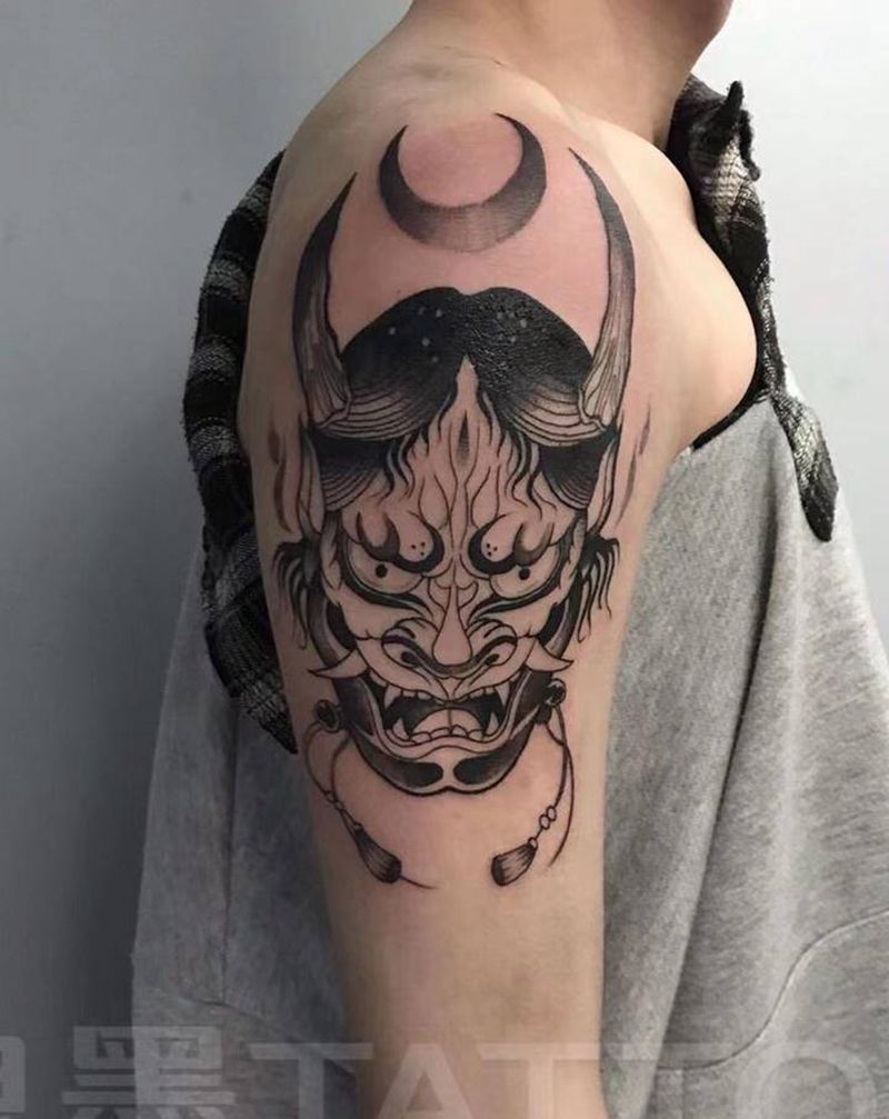 般若纹身图片_手臂纹身图案