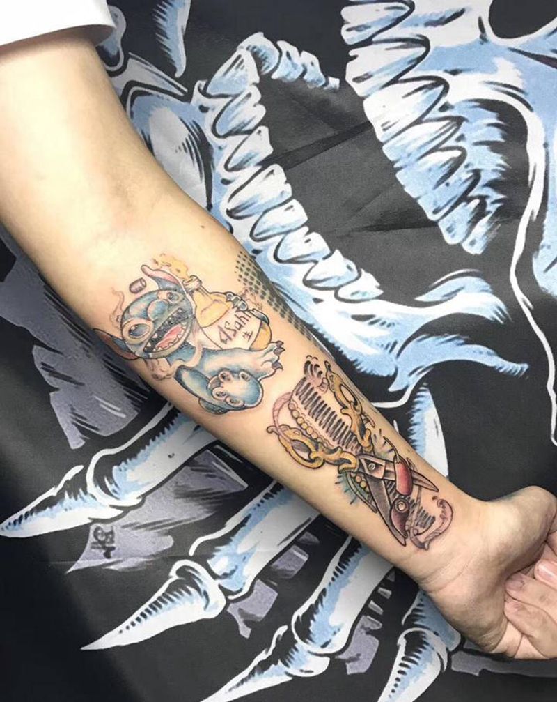 首席作品纹身图片_手臂纹身图案