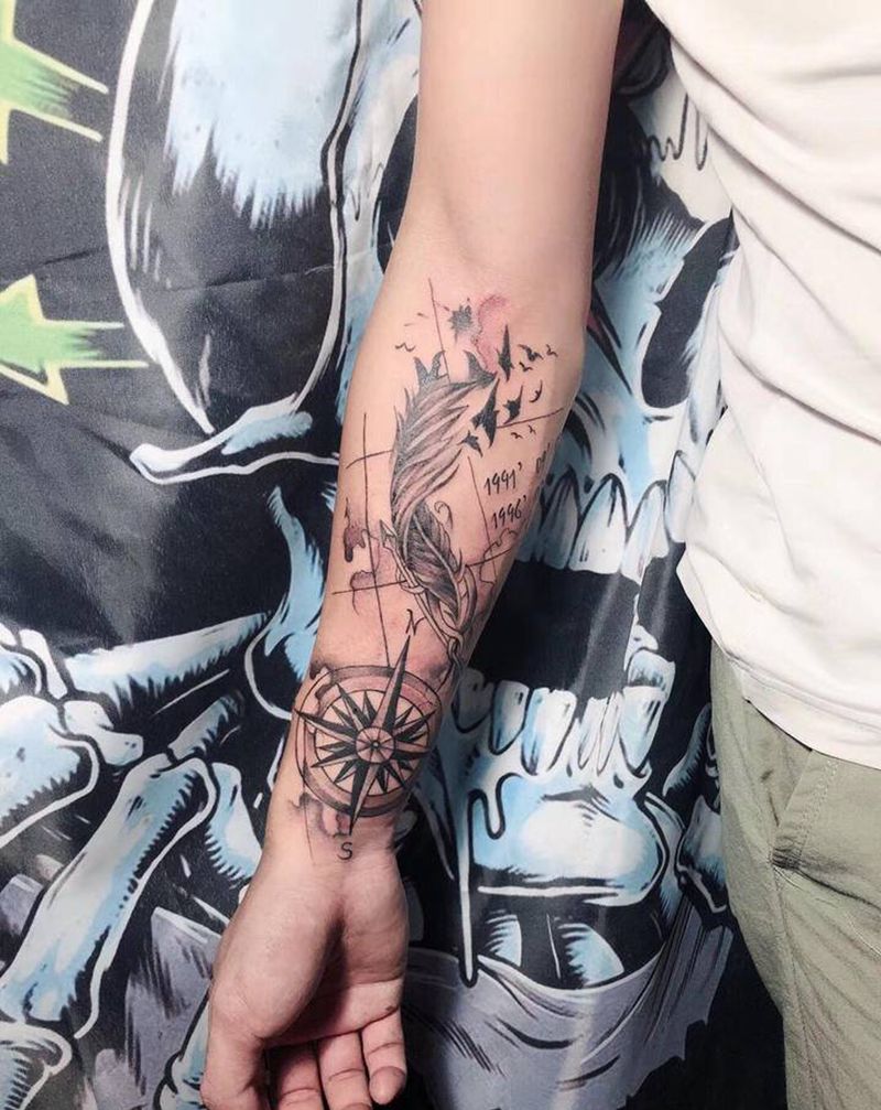 首席作品纹身图片_手臂纹身图案
