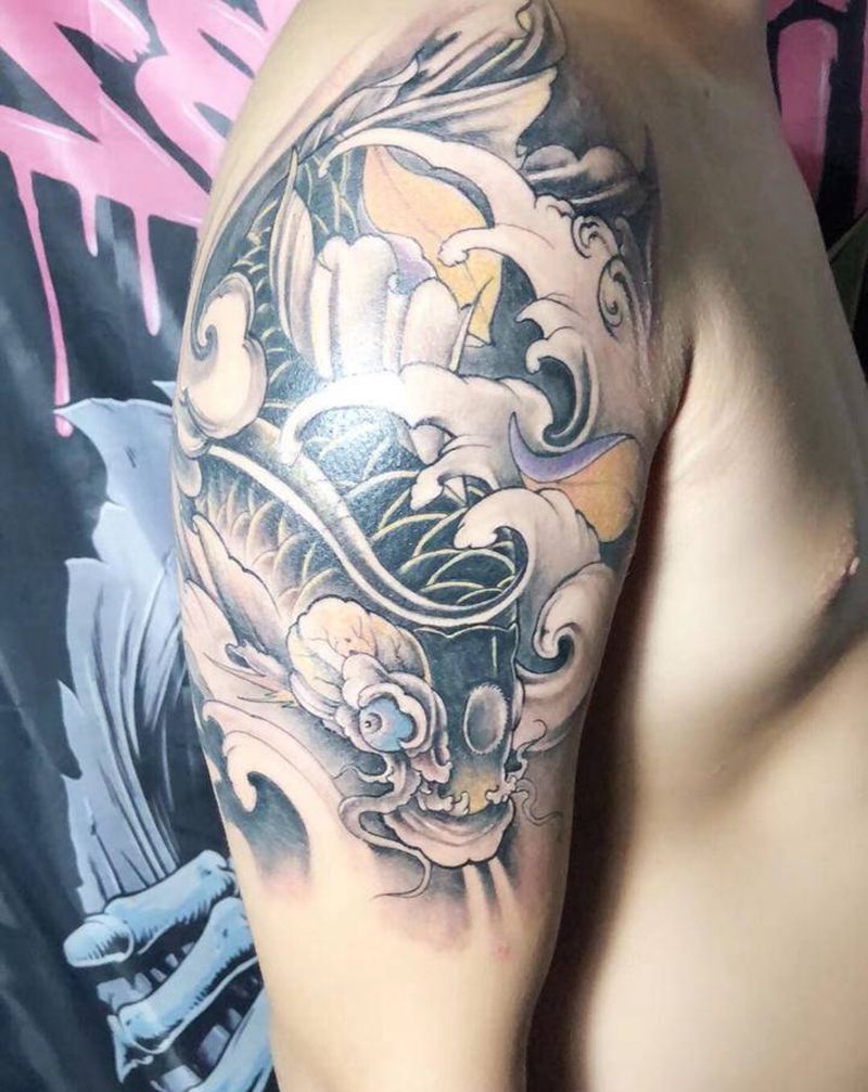 首席作品纹身图片_手臂纹身图案