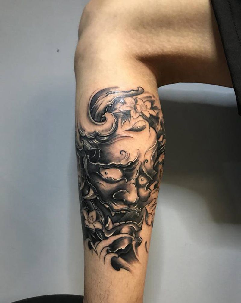 般若纹身图片_新传统纹身图案