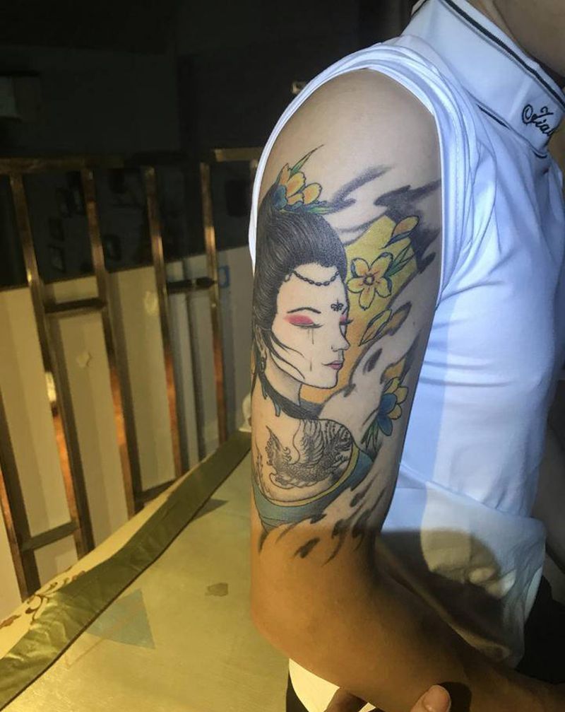 恢复好效果纹身图片_手臂纹身图案