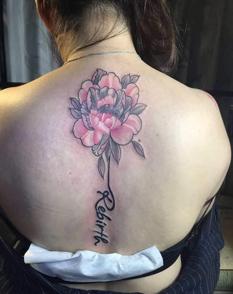 客人自带图纹身图片_背部纹身图案