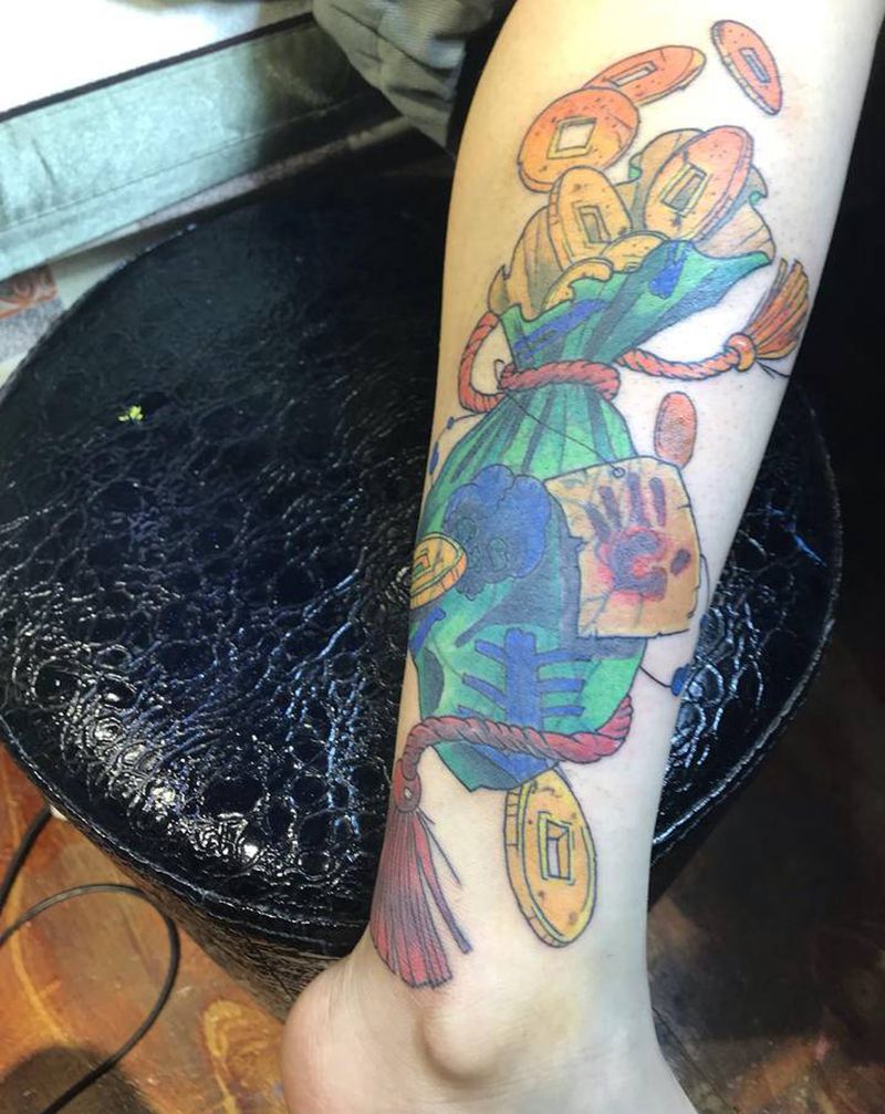 遮盖纹身图片_脚部纹身图案