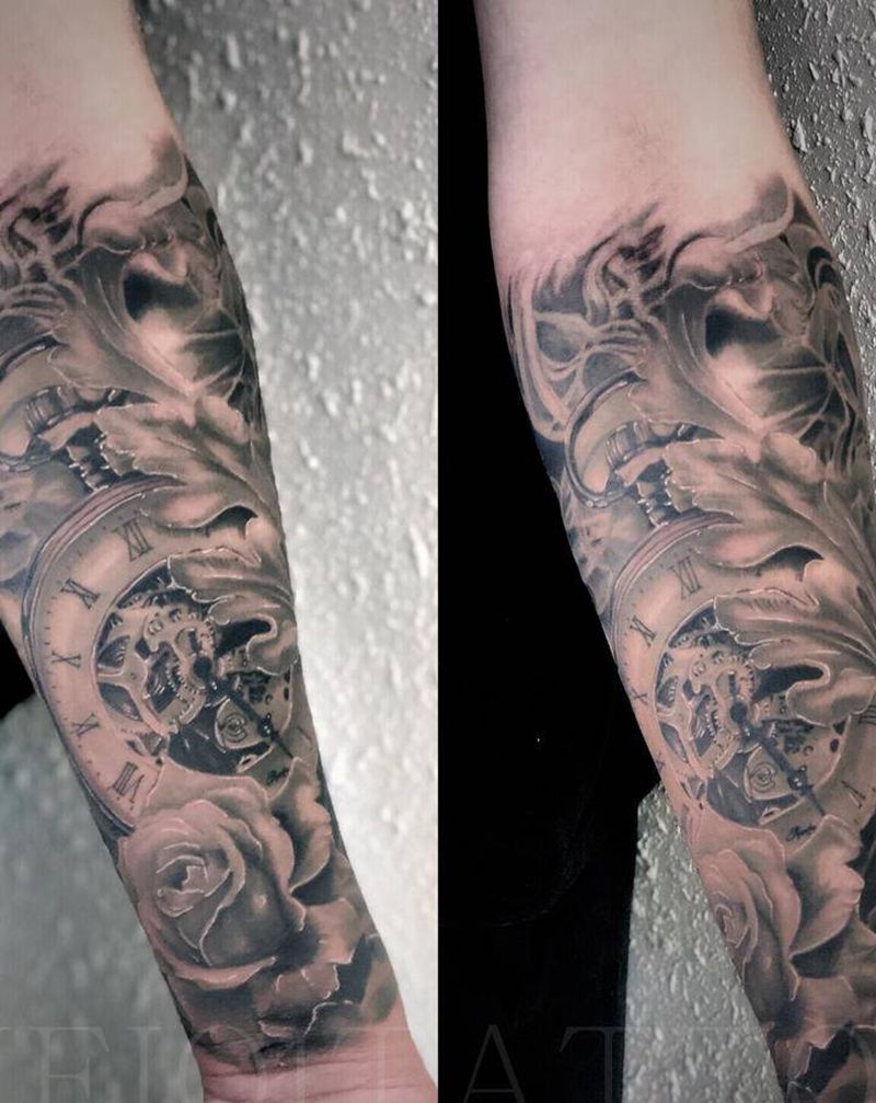 欧美纹身图片_手部纹身图案
