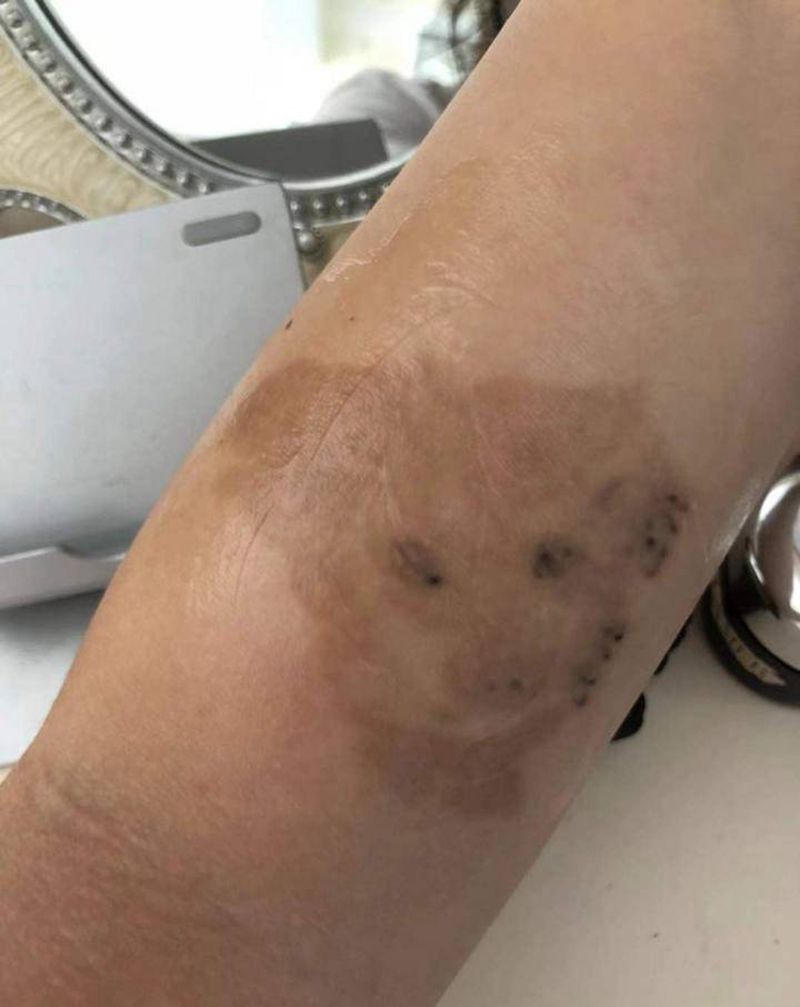 清洗小臂纹身纹身图片_手部纹身图案