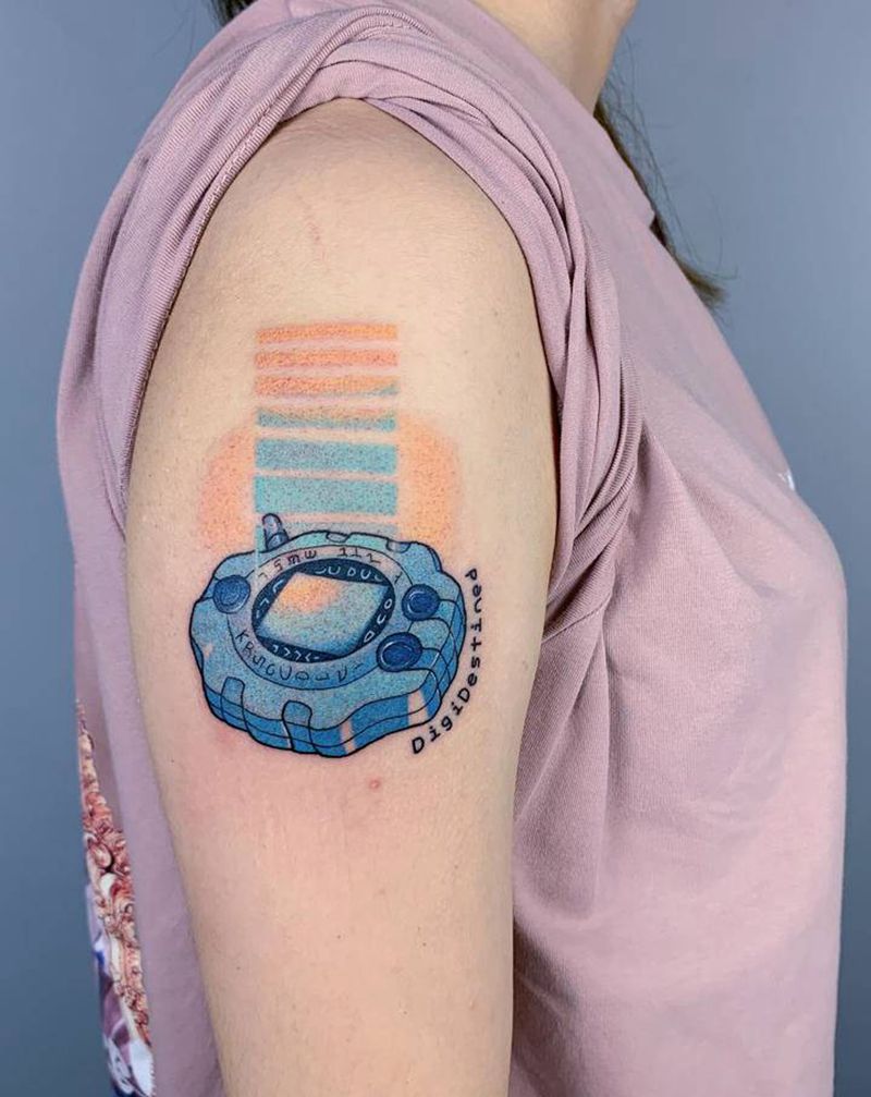 卡通纹身图片_手臂纹身图案