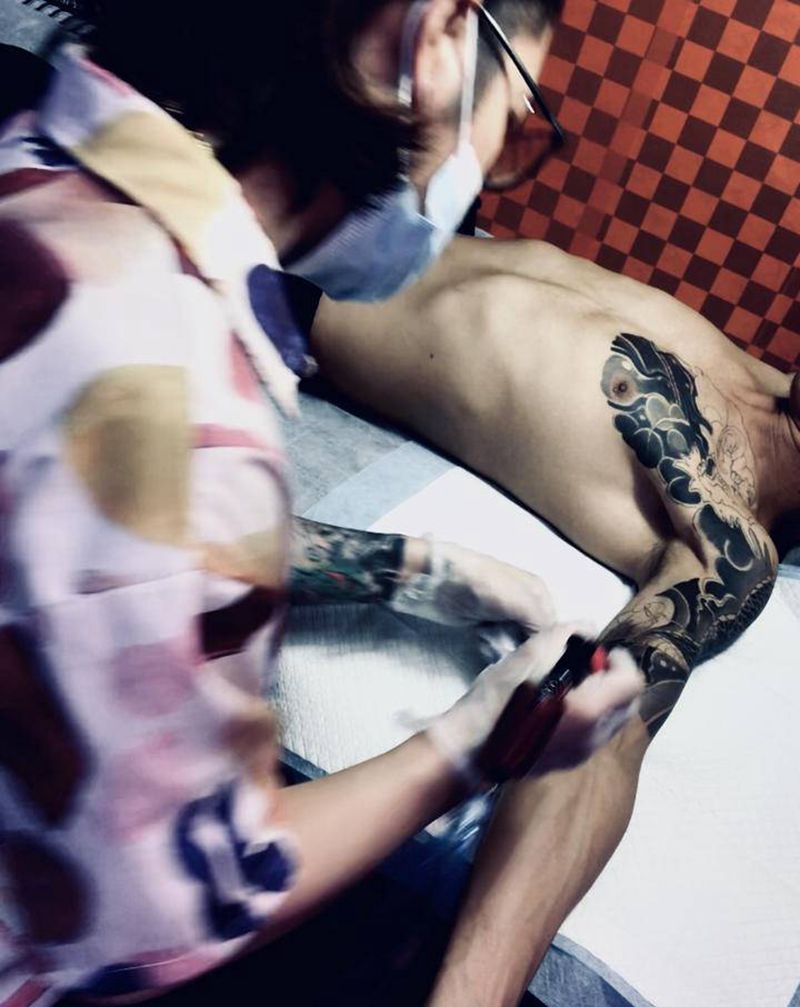 日常纹身图片_手臂纹身图案