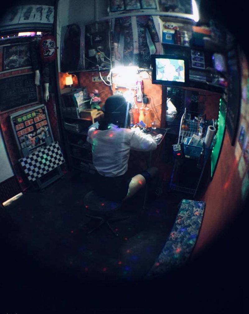 练习课程纹身图片_手臂纹身图案