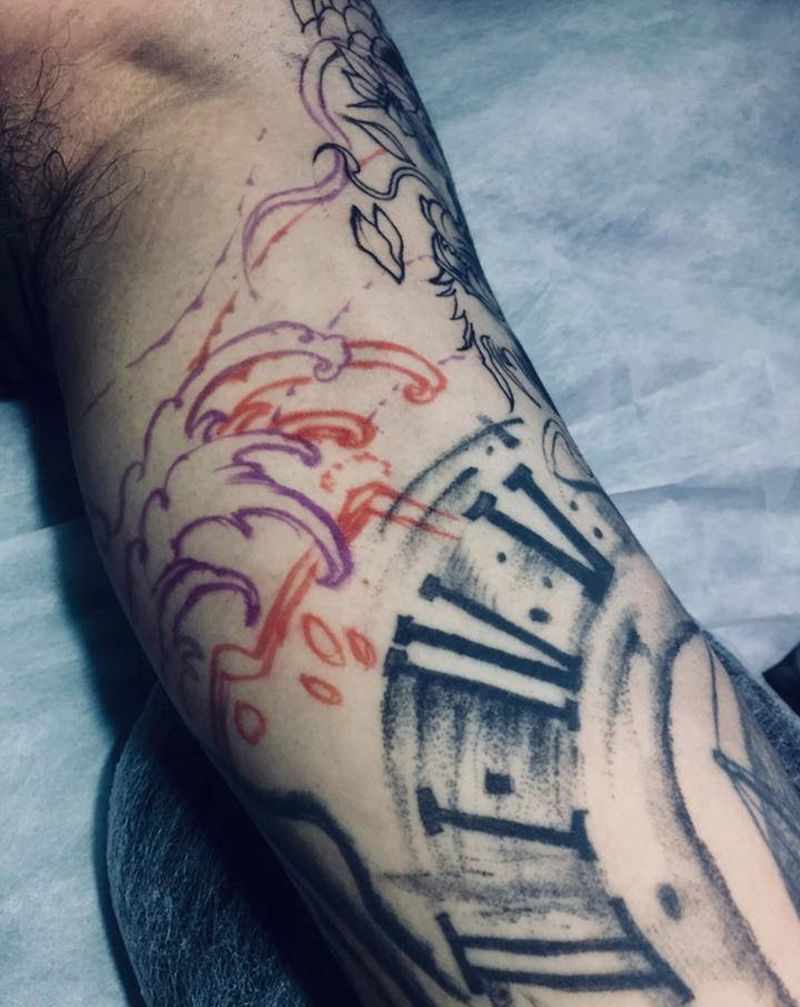 龙纹身图片_手臂纹身图案