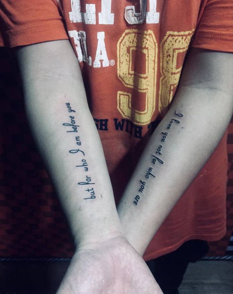 英文纹身图片_手臂纹身图案