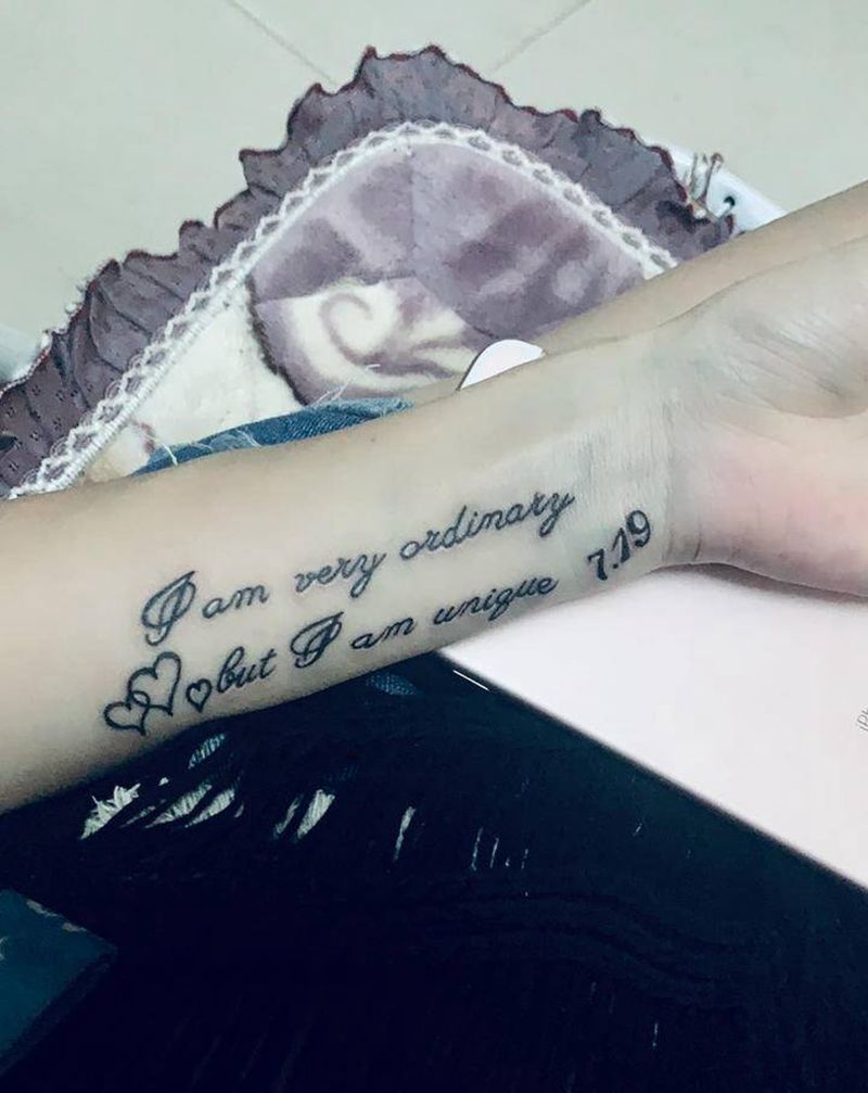 买家秀纹身图片_手臂纹身图案