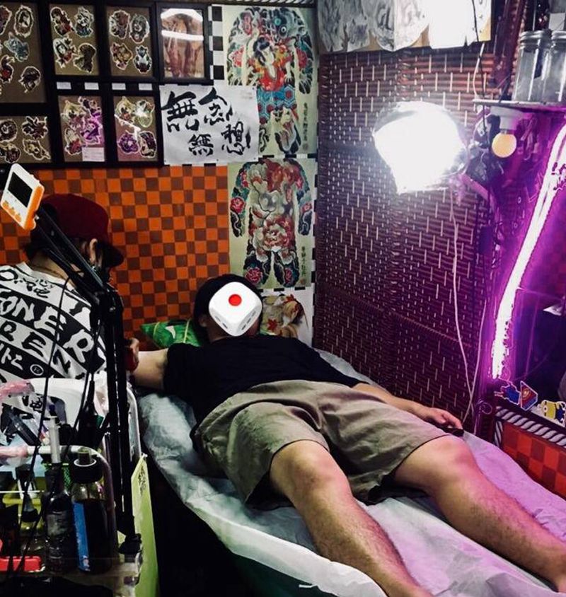 工作日常纹身图片_手臂纹身图案