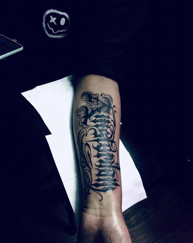 奇卡诺纹身图片_手臂纹身图案