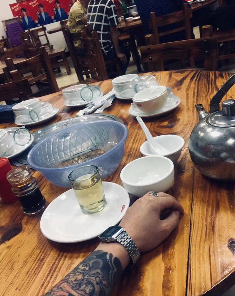 跟一台的西樵大老宵夜