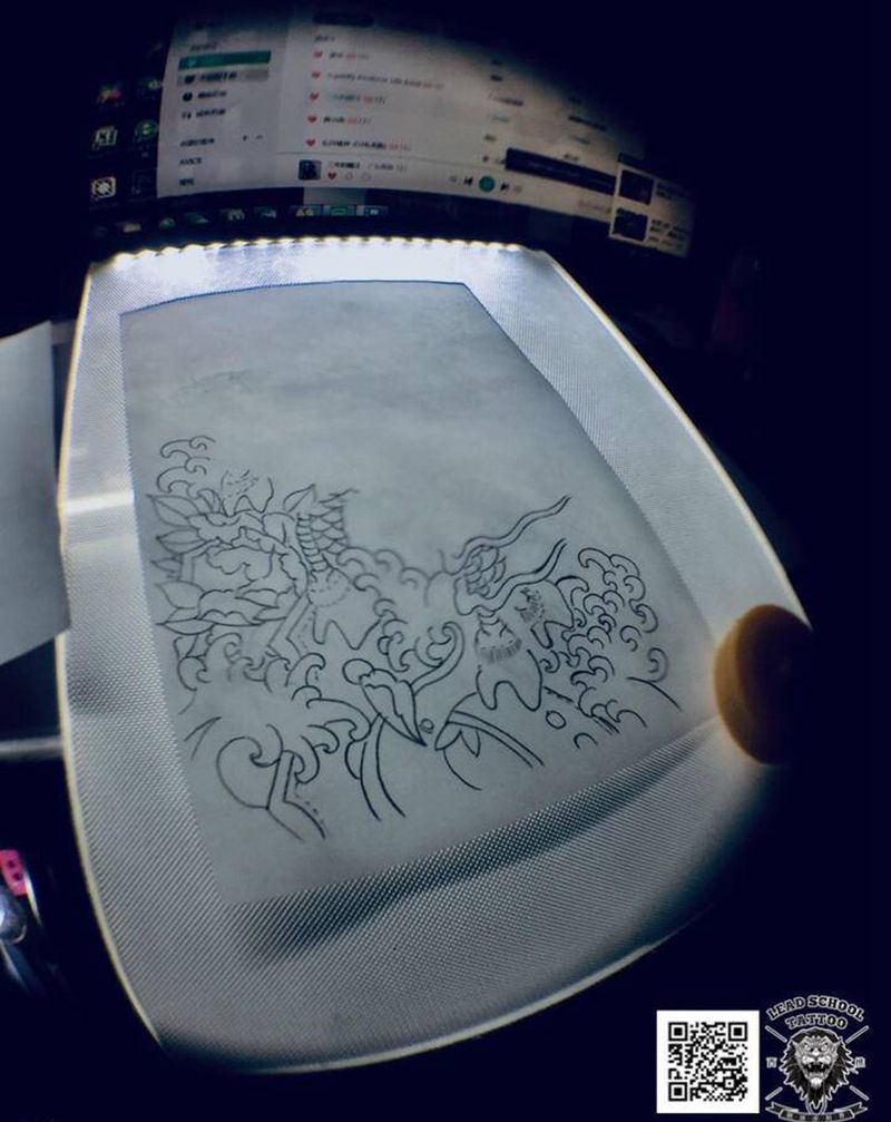 练练纹身图片_手臂纹身图案