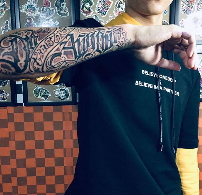 奇卡诺纹身图片_手臂纹身图案