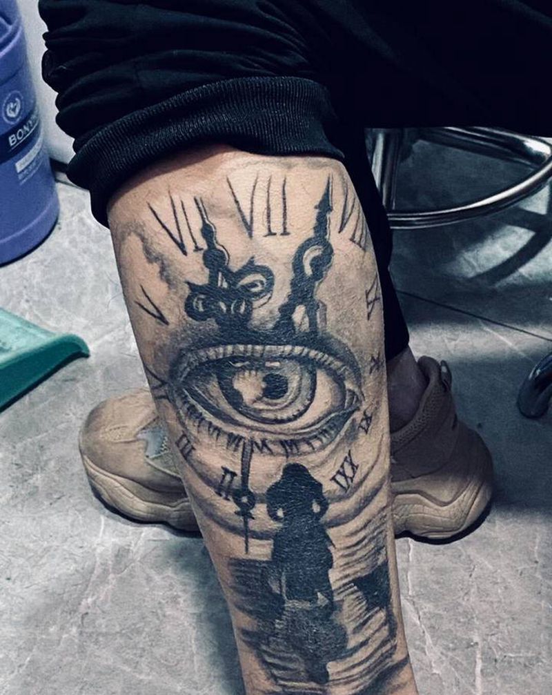 买家秀恢复快3年了纹身图片_脚部纹身图案