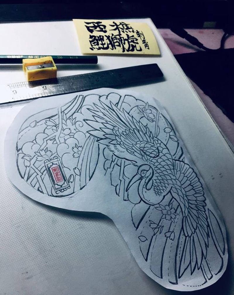 日常随笔纹身图片_胸部手臂纹身图案