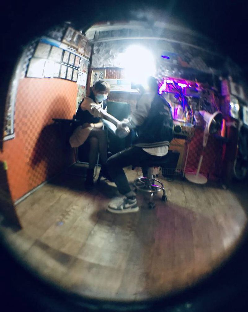 年初二营业纹身图片_手臂纹身图案